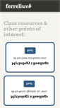 Mobile Screenshot of ferrellweb.com